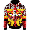 Waikato Chiefs Rugby Hoodie -  Chiefs With Maori Pattern Naidoc Week ''Get Up, Stand Up, Show Up'' Hoodie