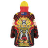 Chiefs Anzac Day Custom Snug Hoodie - Remembrance Chiefs With Maori Patterns And Poppy Flowers Oodie Blanket