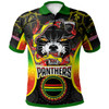 Penrith Panthers Custom Gradient Polo Shirt - Angry Penrith Penny Power Personalised Name And Number Polo Shirt