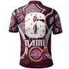 Australia Manly Custom Polo Shirt - Super Manly With Indigenous Culture Polo Shirt