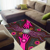 Australia Aboriginal Area Rug - Australian aboriginal hand painting