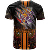 Wests Tigers T-shirt - Custom Wests Tigers Claw Aboriginal Inspired Indigenous Sport Style T-shirt