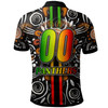 Penrith Panthers Polo Shirt - Custom Penrith Panthers Ball Aboriginal Inspired Indigenous Sport Style Polo Shirt