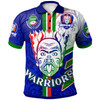 New Zealand Warriors Polo Shirt - Custom New Zealand Warriors Ball Maori Patterns Sport Style Polo Shirt