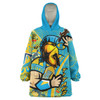 Australia Gold Coast Custom Snug Hoodie - Gold Coast Pride With Aussie Indigenous Culture Oodie