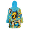 Australia Gold Coast Custom Snug Hoodie - Gold Coast Pride With Aussie Indigenous Culture Oodie