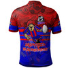 Newcastle Knights Custom Indigenous Polo Shirt - Stand Up Newcastle Knights Our Town Our Team Polo Shirt