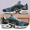 Indigenous All Stars Cushion Shoes - Dreamtime Turtle With Dot Painting Art Cushion Running Shoes