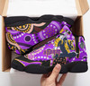 Melbourne Storm High Top Basketball Shoes J 13 - Melbourne Storm Thunder Indigenous with Torres Strait Islander Aboriginal Inspired Culture Sneakers J 13