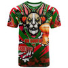 Souths Premierships T-shirt - Custom Go Souths With Poppies Flower And Culture T-shirt