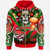 Souths Premierships Hoodie - Custom Go Souths With Poppies Flower And Culture Hoodie