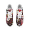 St. George Illawarra Dragons Low Top Sneakers F1 - Dragon with Ball and Knight Contemporary Style of Aboriginal Inspired Sneakers