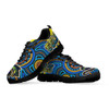 Parramatta Eels Sneakers - Electric Eel With Aboriginal Inspired Patterns Sneakers