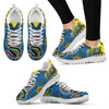 Parramatta Eels Sneakers - Electric Eel With Aboriginal Inspired Patterns Sneakers