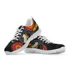 Penrith Panthers Sneakers - Penrith Panthers Aboriginal Inspired with Ball Indigenous Style of Dot Painting Traditional Sneakers