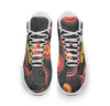 Penrith Panthers High Top Basketball Shoes J 13 - Penrith Panthers Aboriginal Inspired with Ball Indigenous Style of Dot Painting Traditional Sneakers