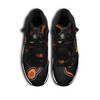 Penrith Panthers High Top Basketball Shoes J 11 - Penrith Panthers Aboriginal Inspired with Ball Indigenous Style of Dot Painting Traditional Sneakers J 11