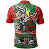Australia South Sydney Rabbitohs Custom Polo Shirt - Indigenous Souths Blood, Passion, Pride Polo Shirt