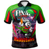 South Sydney Rabbitohs Polo Shirt - Custom Final Series Champions South Sydney Rabbitohs Player And Number Polo Shirt