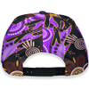 Melbourne Storm Cap - Melbourne Storm Team with Aboriginal Inspired Dot Painting and Indigenous Pattern