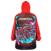 St-George Snug Hoodie - Custom Final Series Champions Dragons League Player And Number Oodie Blanket