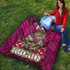 Cane Toads Quilt - Cane Toads Mascot With Aboriginal Inspired Art Quilt
