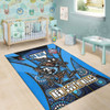 Cockroaches  Area Rug - Cockroaches Mascot With Aboriginal Inspired Art  Area Rug