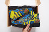 Parramatta Eels High Top Basketball Shoes J 13 - Electric Eel With Aboriginal Inspired Patterns Sneakers J 13