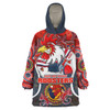 Australia East Sydney Custom Snug Hoodie - Go Mighty Easts Pride And Passion Aboriginal Inspired Oodie