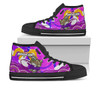 Cane Toads High Top Shoes - Cane Toads Naidoc Week Aboriginal Inspired Flag