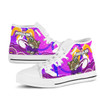 Cane Toads High Top Shoes - Cane Toads Naidoc Week Aboriginal Inspired Flag