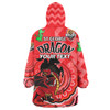 St. George Snug Hoodie - Custom The Saints Proud! Inspired! True! Dragon Aboriginal Inspired Patterns Oodie Blanket