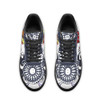 North Queensland Low Top Sneakers F1 - Indigenous Queensland Super Cows With Sea Turtle Scratch Style