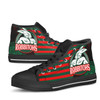 South Sydney Rabbitohs High Top Canvas Shoes - South Sydney Rabbitohs Super Style High Top Canvas Shoes