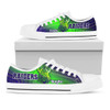 Canberra Raiders Low Top Canvas Shoes - Canberra Raiders Gradient Style Low Top Canvas Shoes