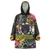 Penrith Panthers Custom Snug Hoodie - Mighty Black The Proud Of Penrith Indigenous Scratch Oodie