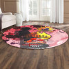 Australia Anzac Day Round Rug -  Anzac Day Lest We Forget Color Drawing Patterns Round Rug