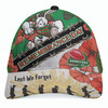 South Sydney Rabbitohs Cap - Custom Remembrance Day Lest We Forget Cap