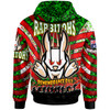 South Sydney Rabbitohs Hoodie - South Sydney Rabbitohs Remembrance Day And Poppies Hoodie
