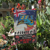 Parramatta Eels Flag - Remember Them Red Poppy Flowers Flag
