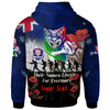 New Zealand Warriors Hoodie - Custom Remember Them Red Poppy Flowers Hoodie