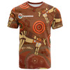 Australia Aboriginal Inspired Custom T-shirt - Talaroo Significant Culture Of Ewamian Indigenous T-shirt