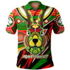 Australia South Sydney Rabbitohs Custom Polo Shirt - Brave Bunnies Go the Mighty Heroes Indigenous Polo Shirt