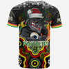 Penrith Christmas T-shirt - Custom Christmas Indigenous Penrith Personalised Name And Number T-shirt