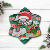 Souths Christmas Ornament - Merry Christmas Super Souths With Ball And Patterns Ornament