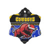 North Queensland Cowboys Christmas Ceramic Ornament - North Queensland Cowboys Ugly Christmas