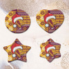 Brisbane Broncos Ornaments - Custom Christmas Snowflakes Brisbane Broncos Mascot Ornaments