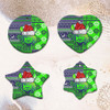 Canberra Raiders Ornaments - Custom Christmas Snowflakes New Zealand Warriors Mascot Ornaments