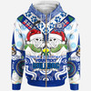 Canterbury-Bankstown Christmas Hoodie - Custom Merry Canterbury-Bankstown Christmas Indigenous Hoodie