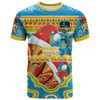 Gold Coast Christmas T-Shirt - Custom Merry Gold Coast Christmas Indigenous T-Shirt